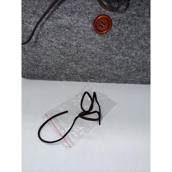 Felt Ipad/tablet Sleeve NWOT Universal 10.50 x 8.25 inches Gray Lined - Picture 4 of 12